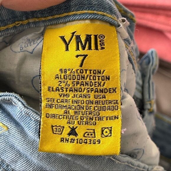 YMI Wanna a Betta Butt Jeans Shorts, 7 - Picture 7 of 12